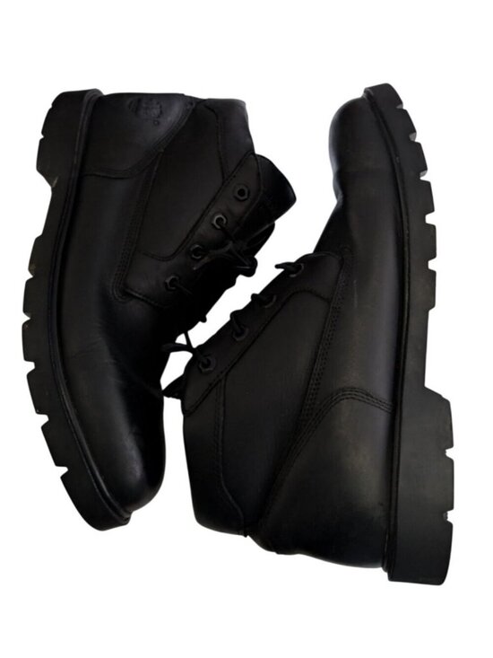 Timberland Mens 11.5 Black Leather Waterproof Chukka Boots Gorpcore Workwear main image 7